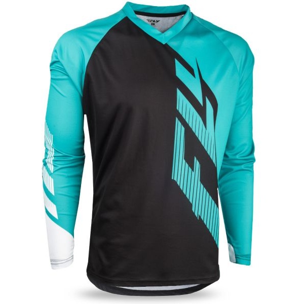 Bluza Bicicleta Fly Radium Negru / Albastru / Alb Marimea 2XL FLYMTB 352-07662X